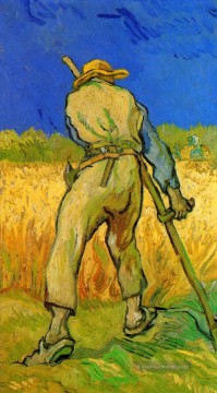 weizenstapel reaper Ölbilder verkaufen - Der Reaper nach Hirse Vincent van Gogh